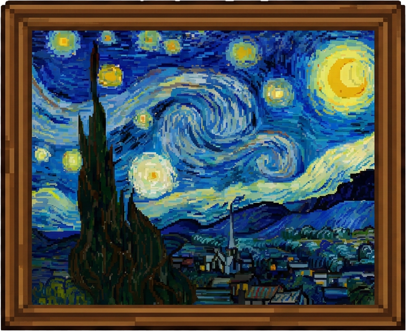 Starry Night Painting